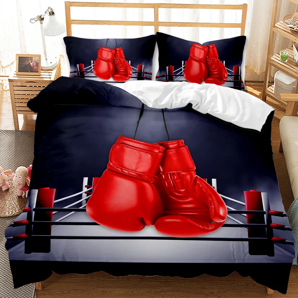 Boxing Gloves Duvet Cover for Kids Teens Boys Men Adult Sports Boxing Game Competitive Theme King Size Quilt Cover Pillowcases
Boxing Gloves Duvet Cover for Kids Teens Boys Men Adult Sports Boxing Game Competitive Theme King Size Quilt Cover Pillowcases