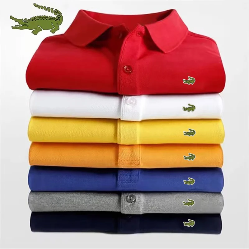 2022 Men's 100% Popsicle Cotton Embroidery Polo Shirt Spring and Summer New Business Leisure High Quality Lapel Shirt for Man
2022 Men's 100% Popsicle Cotton Embroidery Polo Shirt Spring and Summer New Business Leisure High Quality Lapel Shirt for Man