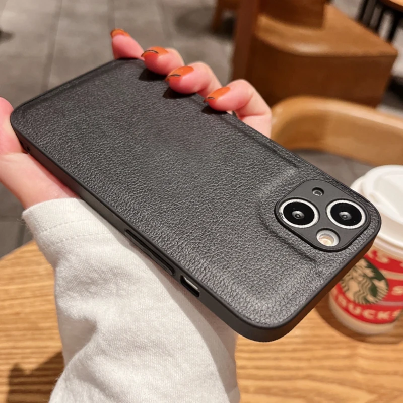 Luxury Leather Texture Business Case for iPhone 13 12 11 Pro Max Mini X XS XR 8 7 Plus SE 2020 Silicone Bumper Shockproof Cover
Luxury Leather Texture Business Case for iPhone 13 12 11 Pro Max Mini X XS XR 8 7 Plus SE 2020 Silicone Bumper Shockproof Cover
