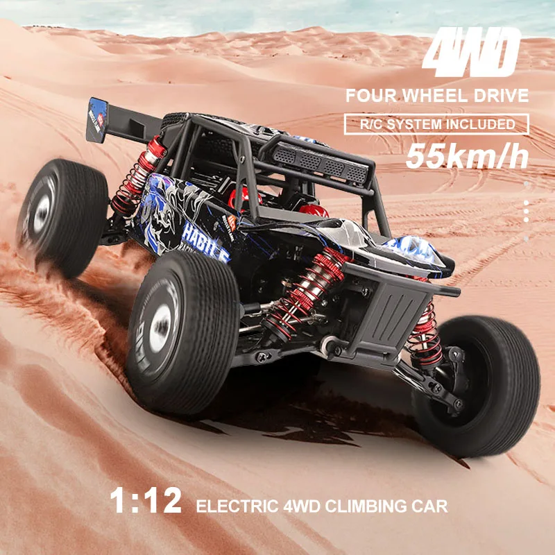 WLToys 124019 124018 RC Truck 1:12 55km/h High Speed Electric Crawler Remote Control Trucks Radio RC Drift Car For Kids Adults
WLToys 124019 124018 RC Truck 1:12 55km/h High Speed Electric Crawler Remote Control Trucks Radio RC Drift Car For Kids Adults