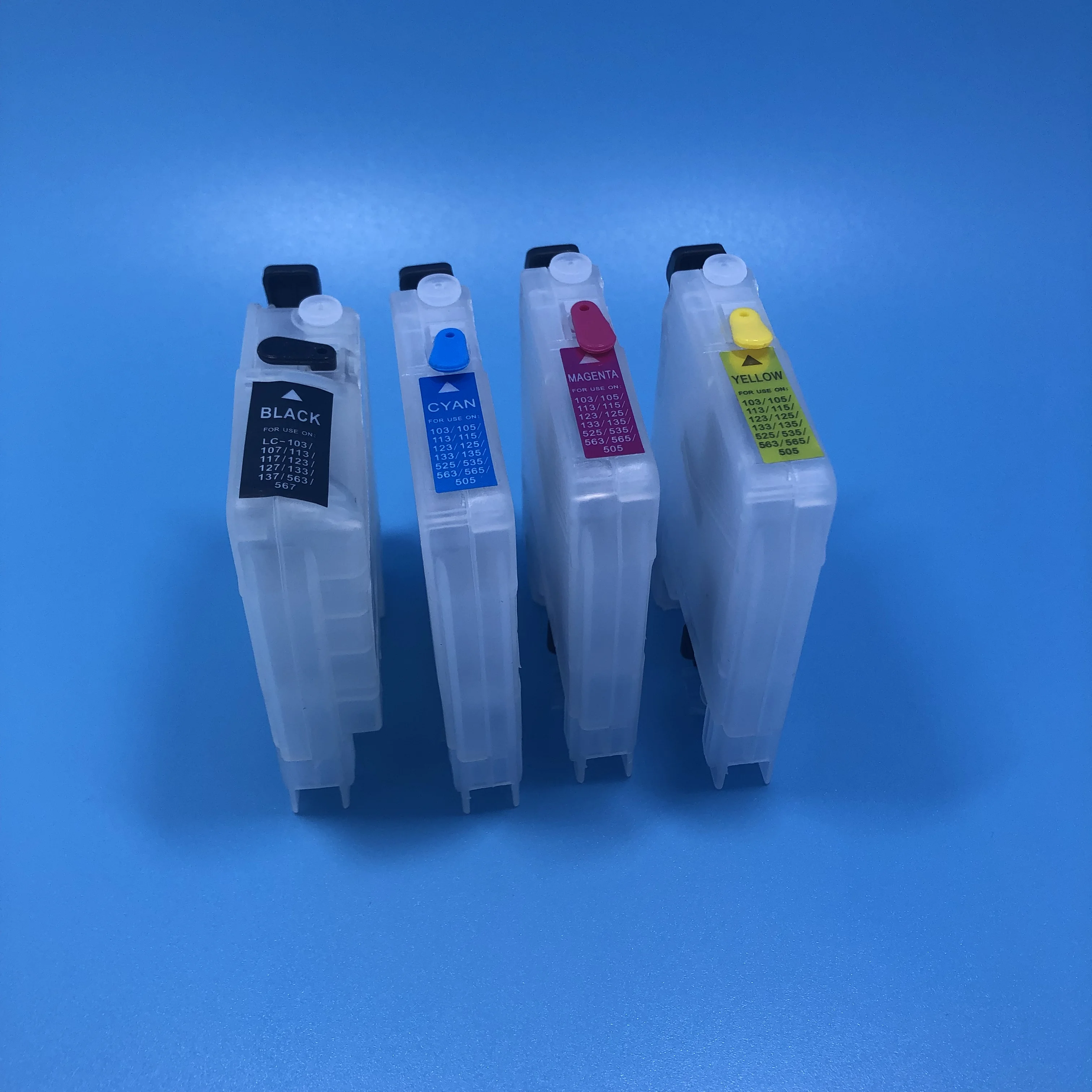 LC123 Refillable Ink Cartridge for Brother MFC-J4410DW MFC-J4510DW MFC-J4610DW MFC-J4710DW MFC-J470DW DCP-J4110DW DCP-J152W
LC123 Refillable Ink Cartridge for Brother MFC-J4410DW MFC-J4510DW MFC-J4610DW MFC-J4710DW MFC-J470DW DCP-J4110DW DCP-J152W