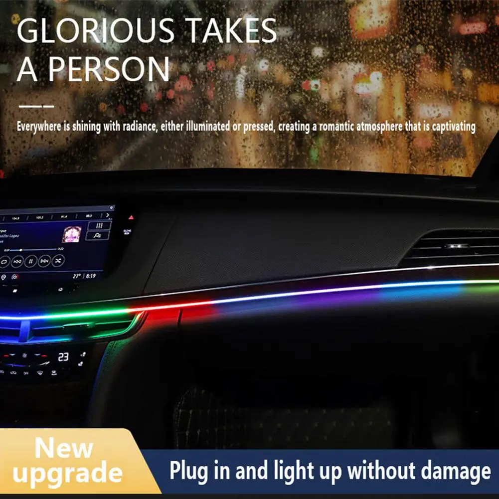 Vgetting Universal Car Ambient Lights LED Interior RGB Symphony Atmosphere Lamp USB APP Control Remote for Tesla Model 3 Y H1D9
Vgetting Universal Car Ambient Lights LED Interior RGB Symphony Atmosphere Lamp USB APP Control Remote for Tesla Model 3 Y H1D9
