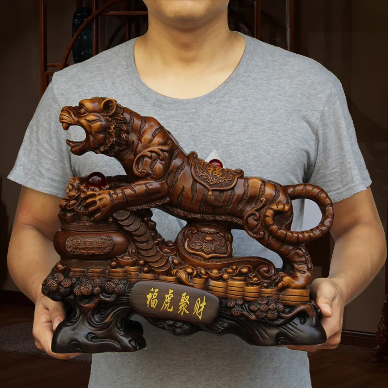 Creative Tiger Statue Sculpture Decoration Lucky Tigers Gathering Fortune Boss Desk Room Homeliving Decoration Crafts
Creative Tiger Statue Sculpture Decoration Lucky Tigers Gathering Fortune Boss Desk Room Homeliving Decoration Crafts