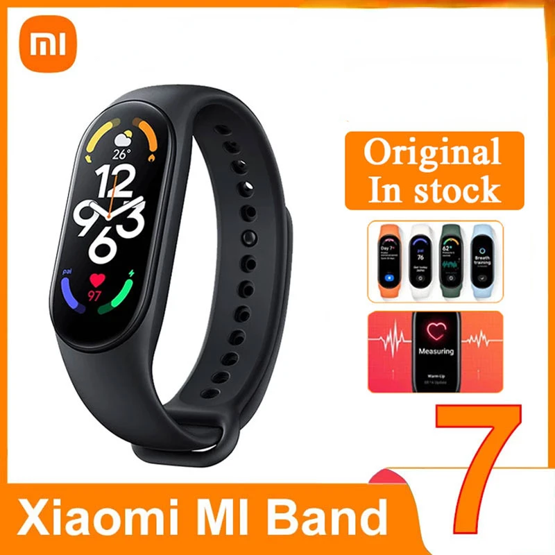 Смарт-браслет Xiaomi MI Band 7 с AMOLED-экраном, Bluetooth 5,2, MI Band 7, фитнес-трекер с кислородом в крови, водонепроницаемый смарт-браслет
Смарт-браслет Xiaomi MI Band 7 с AMOLED-экраном, Bluetooth 5,2, MI Band 7, фитнес-трекер с кислородом в крови, водонепроницаемый смарт-браслет