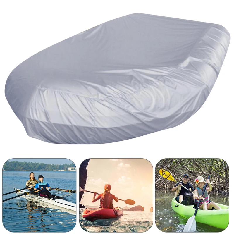 Kayak Rubber Boat Cover Inflatable Boat Dinghy Cover Waterproof UV Sun Dust Protection Tender Storage Suits 7.5-17ft 7 Sizes
Kayak Rubber Boat Cover Inflatable Boat Dinghy Cover Waterproof UV Sun Dust Protection Tender Storage Suits 7.5-17ft 7 Sizes