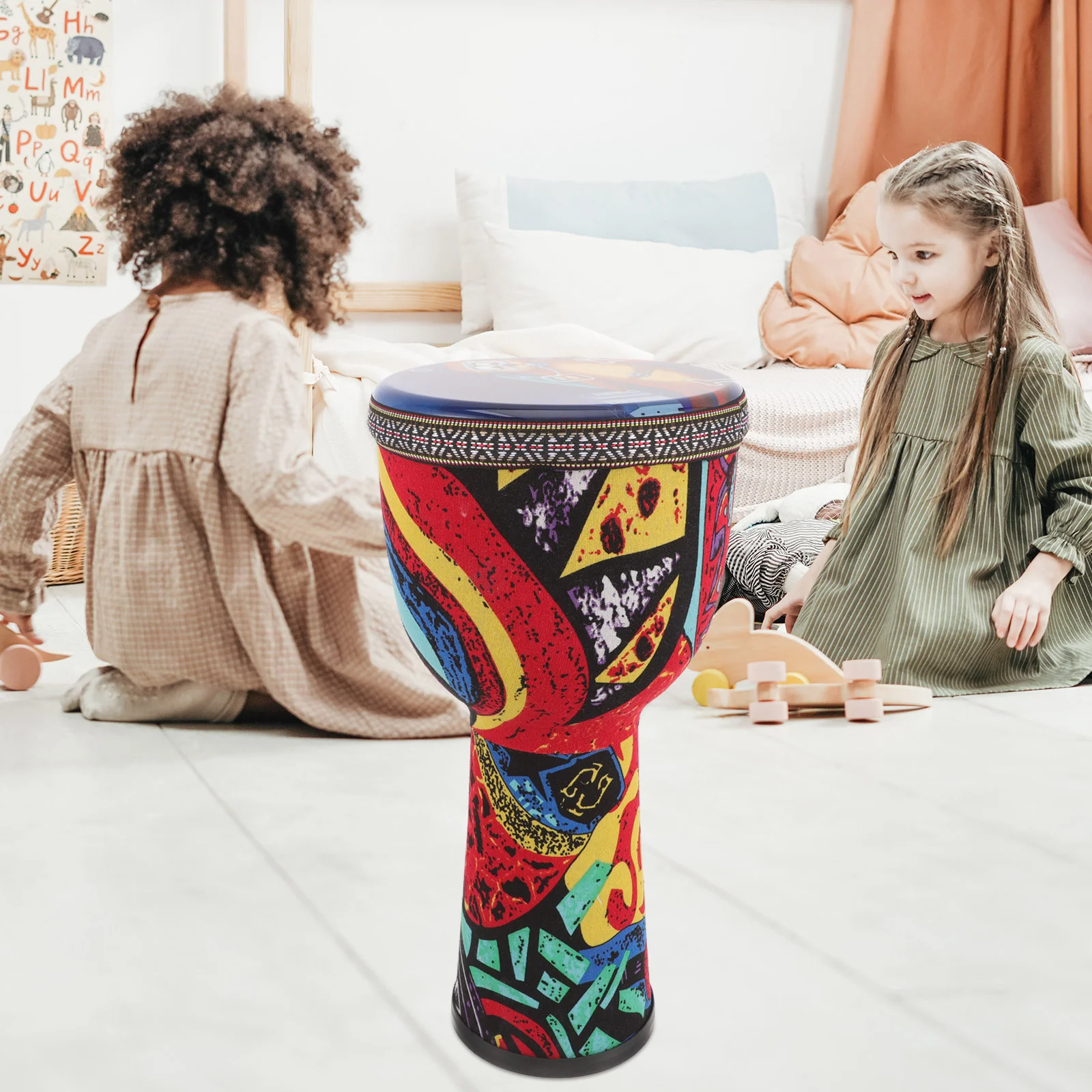 Printing Hand Drum African Drum Musical Instrument Beginner African Djembe Drum Bomb
Printing Hand Drum African Drum Musical Instrument Beginner African Djembe Drum Bomb