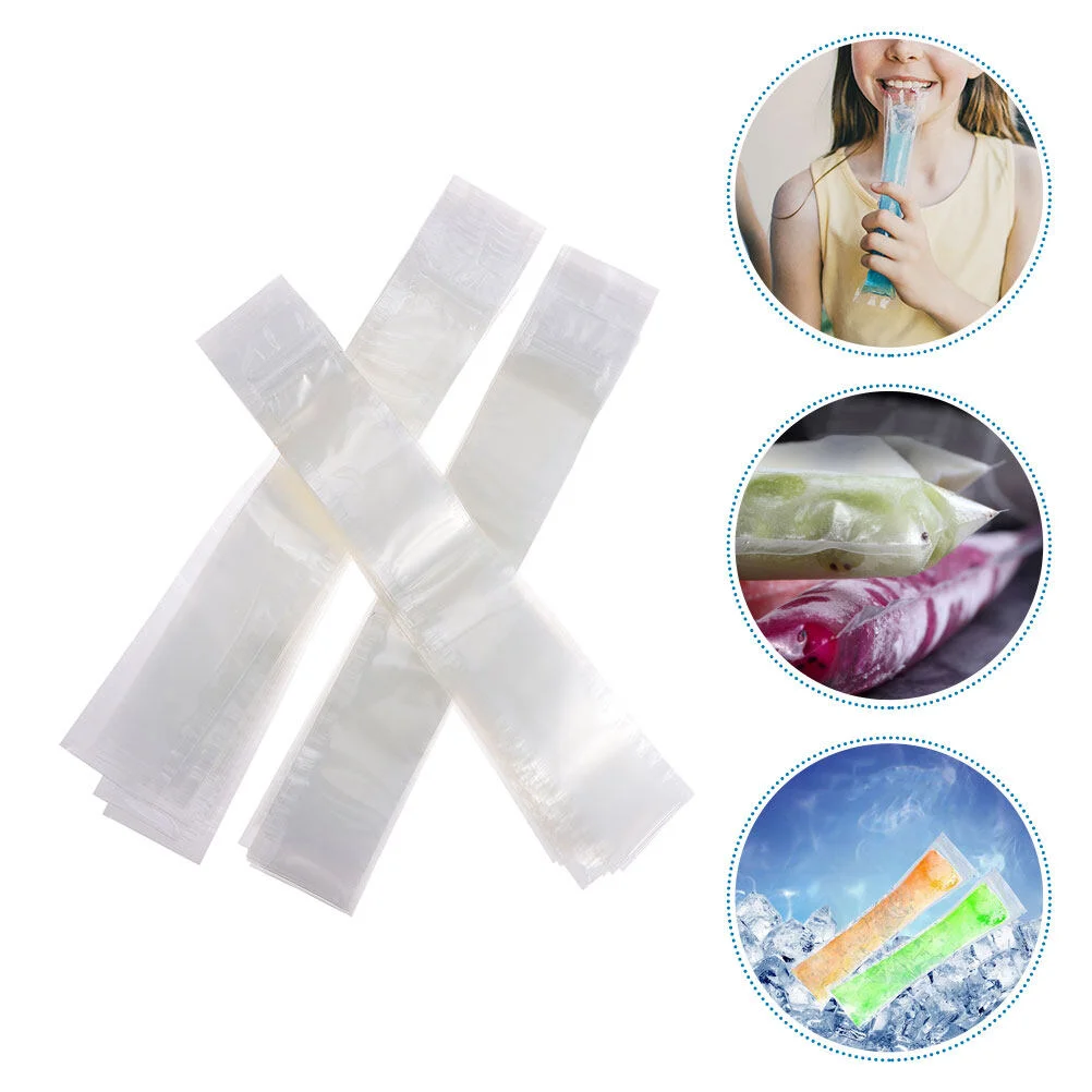 80pcs DIY Lolly Bags Popsicle Molds Crushed Bags Making Thickened Bags for Candy Freeze Pops White
80pcs DIY Lolly Bags Popsicle Molds Crushed Bags Making Thickened Bags for Candy Freeze Pops White