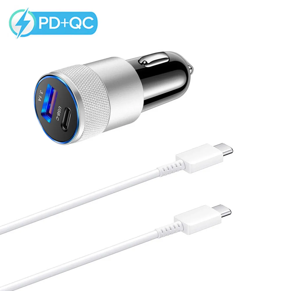 USB C PD Car Charger Quick Charge adapter For iPhone 13 Xiaomi 12 Samsung Galaxy S22 Ultra Realme Oneplus cargador tipo c cable
USB C PD Car Charger Quick Charge adapter For iPhone 13 Xiaomi 12 Samsung Galaxy S22 Ultra Realme Oneplus cargador tipo c cable
