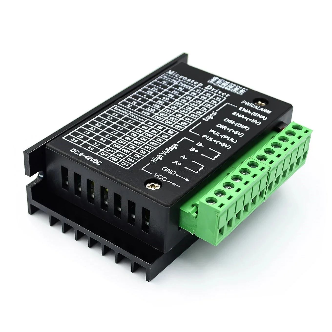 TB6600 Stepper Motor Driver Nema 23 Nema 34 42/57/86 Nema17 32 Segments 4.0A 42VDC Cnc Engraving Machine Wood Router Mini Lathe
TB6600 Stepper Motor Driver Nema 23 Nema 34 42/57/86 Nema17 32 Segments 4.0A 42VDC Cnc Engraving Machine Wood Router Mini Lathe