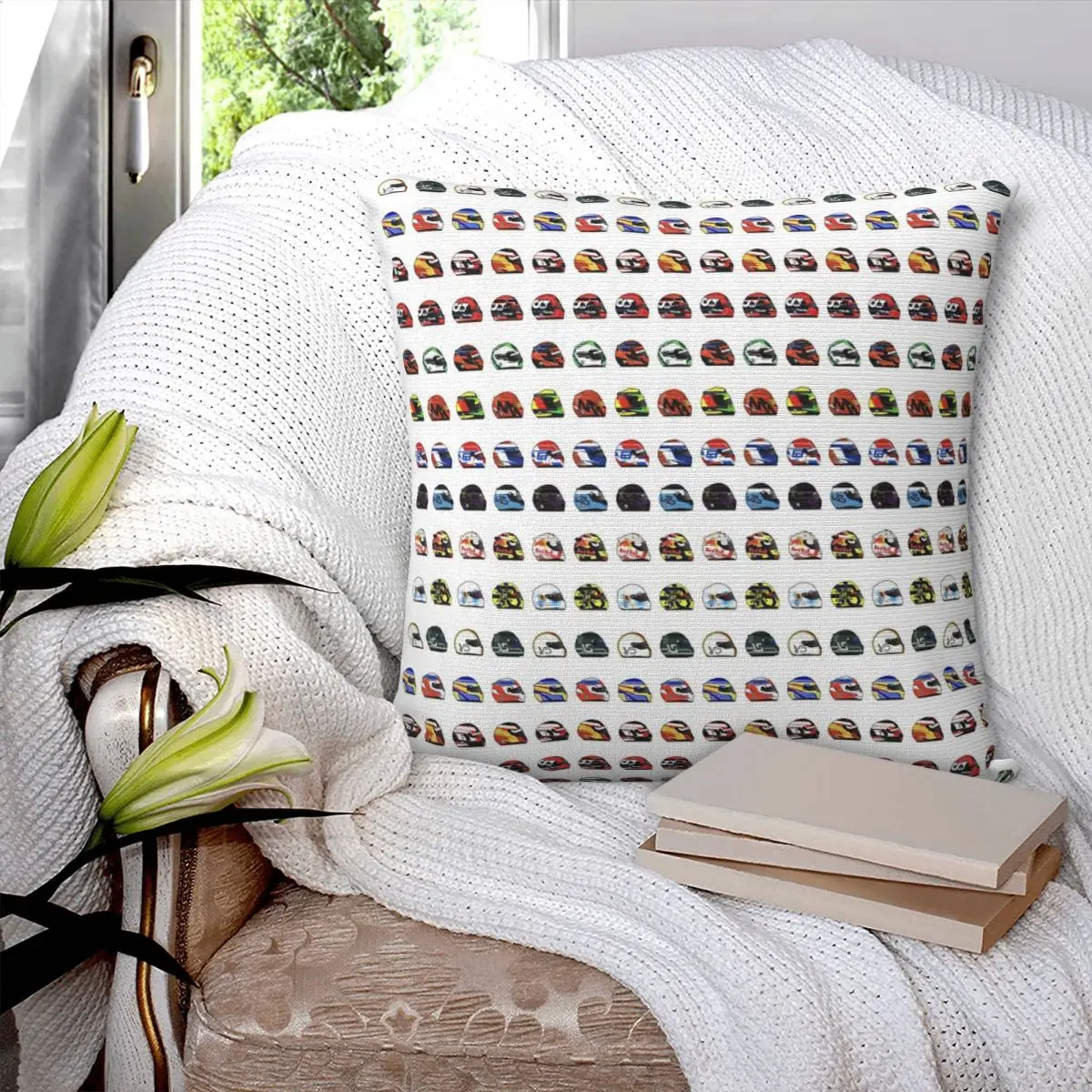 F1 Driver Helmets Pillowcase Printed Cushion Cover Sofa Waist Pillow Pillow Cover
F1 Driver Helmets Pillowcase Printed Cushion Cover Sofa Waist Pillow Pillow Cover