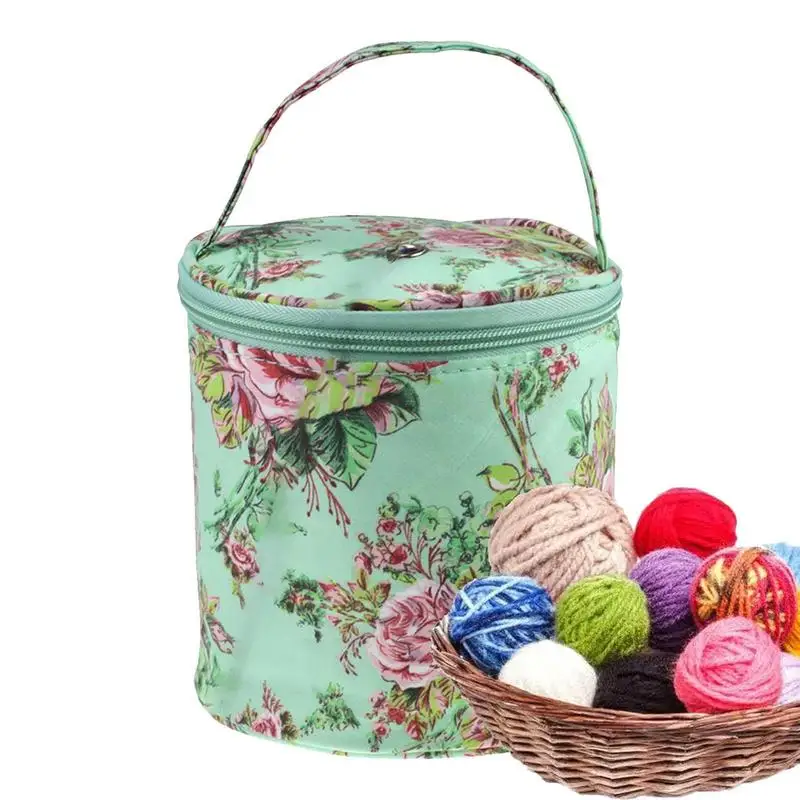 Cylinder Crochet Woolen Yarn Knitting Storage Bag Sewing Kit Bag Big Capacity Women Home Organizer Sewing Needle Handbag
Cylinder Crochet Woolen Yarn Knitting Storage Bag Sewing Kit Bag Big Capacity Women Home Organizer Sewing Needle Handbag