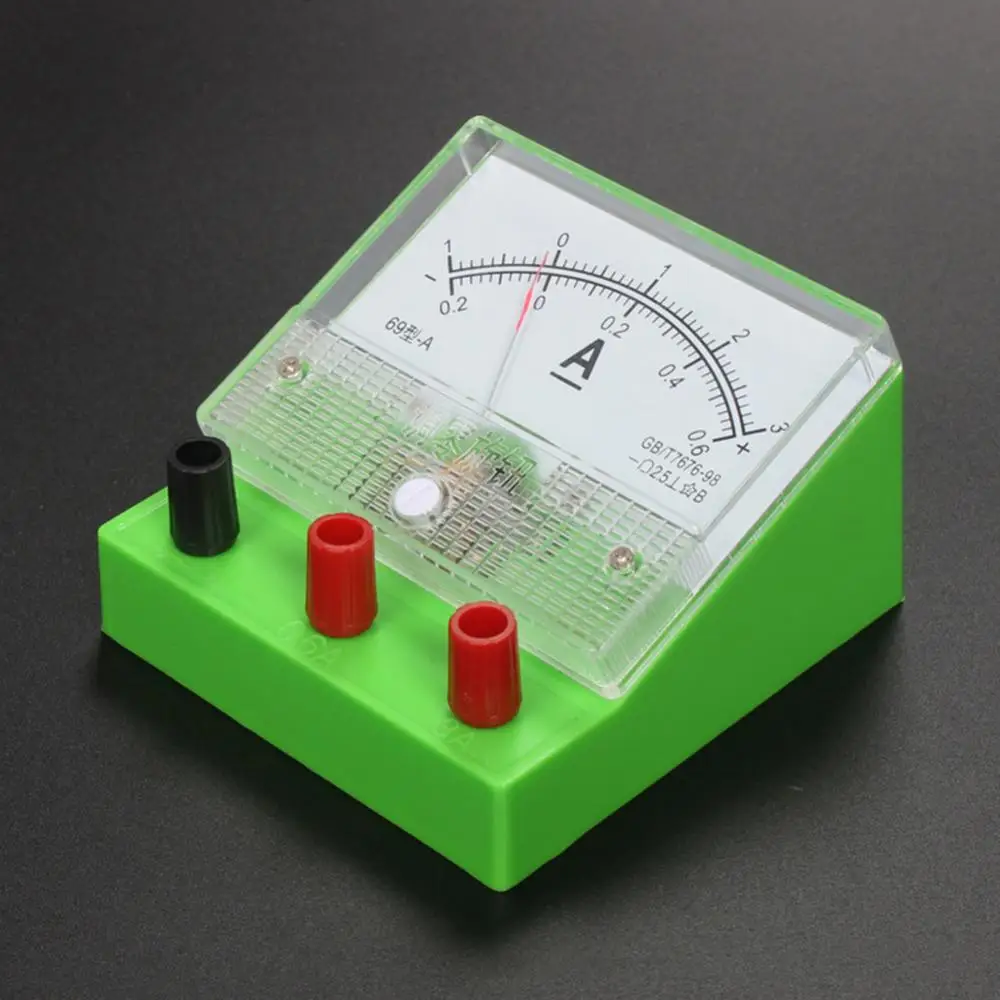 Analog Current Meter Ammeter Class 2.5 Electricity Teaching Experiment Tool for DC Panel Meter Amp
Analog Current Meter Ammeter Class 2.5 Electricity Teaching Experiment Tool for DC Panel Meter Amp
