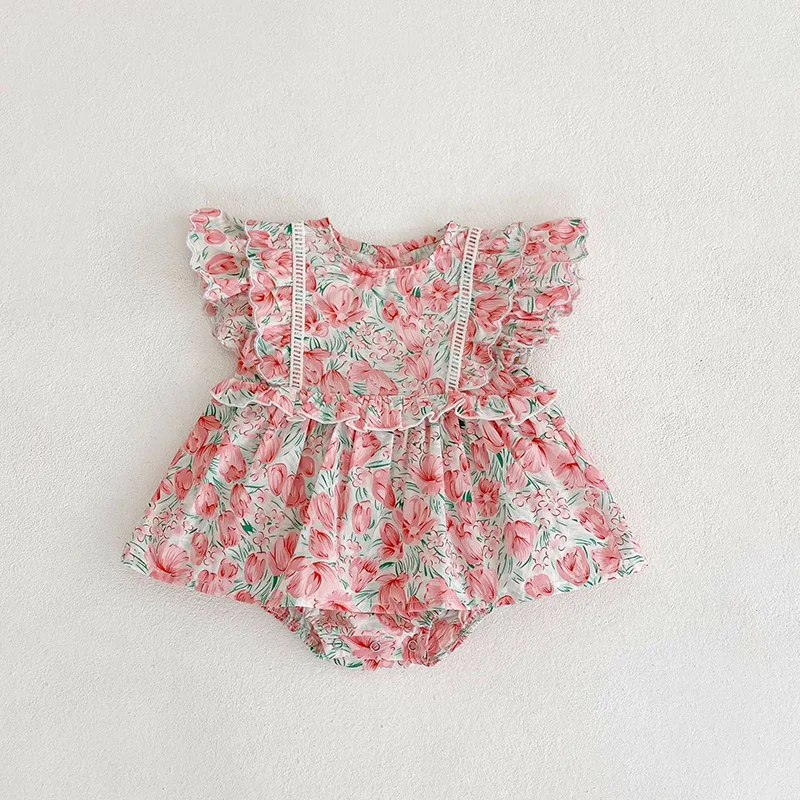 MILANCEL 2022 Summer Baby Clothes Toddler Girls Bodysuits Infant One Piece Floral Baby Girls Outfit
MILANCEL 2022 Summer Baby Clothes Toddler Girls Bodysuits Infant One Piece Floral Baby Girls Outfit