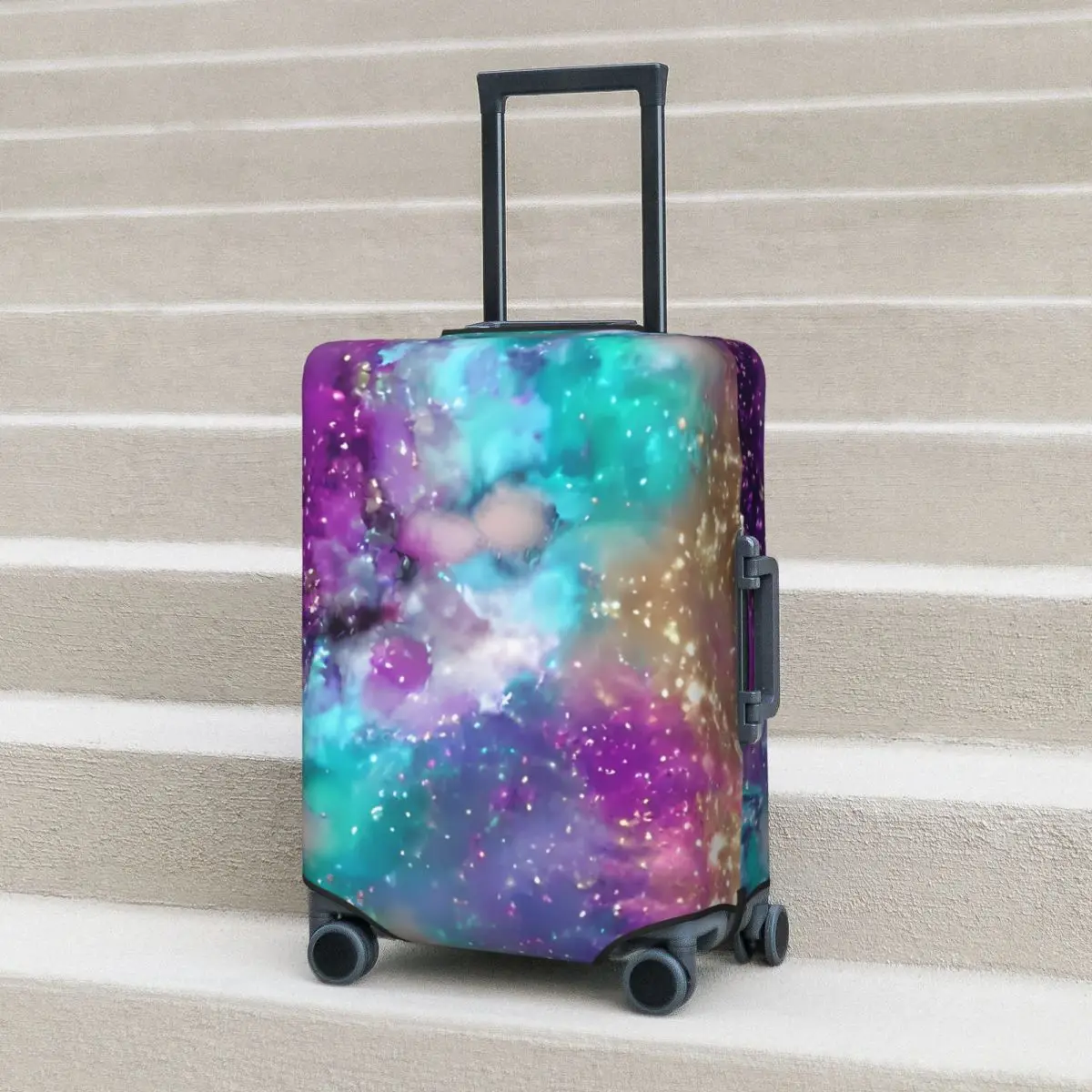 Celestial Space Suitcase Cover Flight Colorful Galaxy Elastic Luggage Supplies Travel Protector
Celestial Space Suitcase Cover Flight Colorful Galaxy Elastic Luggage Supplies Travel Protector