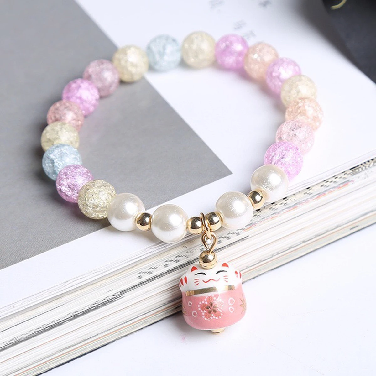 1Pcs Stone Charm Cat Bracelet DIY Women's Necklace Bracelet Accessories Jewelry Gift Long 18cm Stretch String Beads 8mm
1Pcs Stone Charm Cat Bracelet DIY Women's Necklace Bracelet Accessories Jewelry Gift Long 18cm Stretch String Beads 8mm
