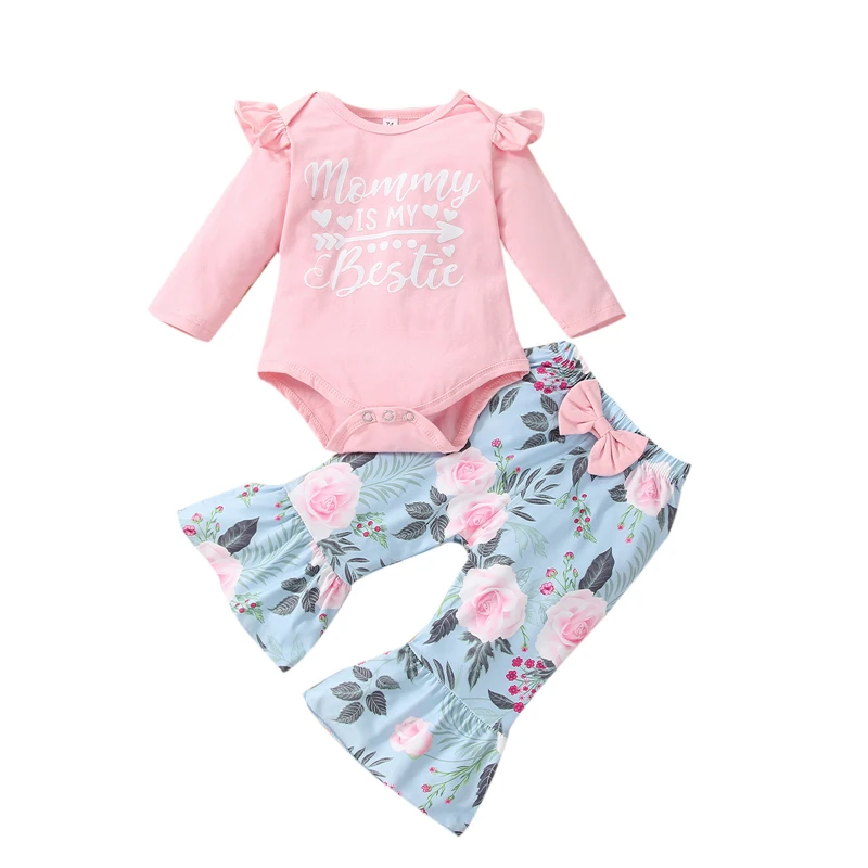 Newborn Baby Girl Clothes Infant Outfits Long Sleeve Romper Floral Pant Set Fall Winter Baby Girl Clothes
Newborn Baby Girl Clothes Infant Outfits Long Sleeve Romper Floral Pant Set Fall Winter Baby Girl Clothes
