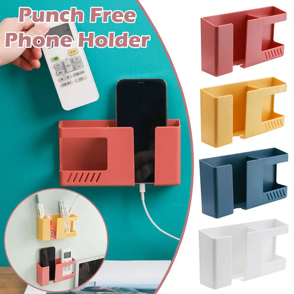 2 In 1 Wall-mounted Mobile Phone Remote Control Storage Multifunctional Punch-free Storage Storage Holders Box Wall Rack De B7H7
2 In 1 Wall-mounted Mobile Phone Remote Control Storage Multifunctional Punch-free Storage Storage Holders Box Wall Rack De B7H7