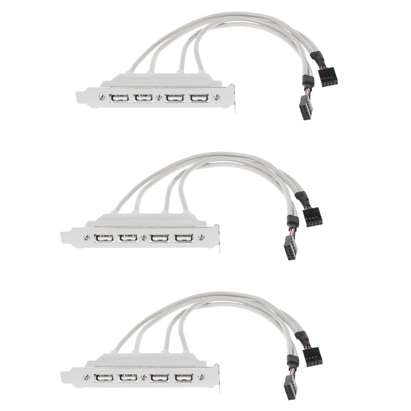 AYHF-3X двойная материнская плата 9-контактный разъем для 4-портового USB 2,0 Женский кабель кронштейн PCI 
AYHF-3X двойная материнская плата 9-контактный разъем для 4-портового USB 2,0 Женский кабель кронштейн PCI