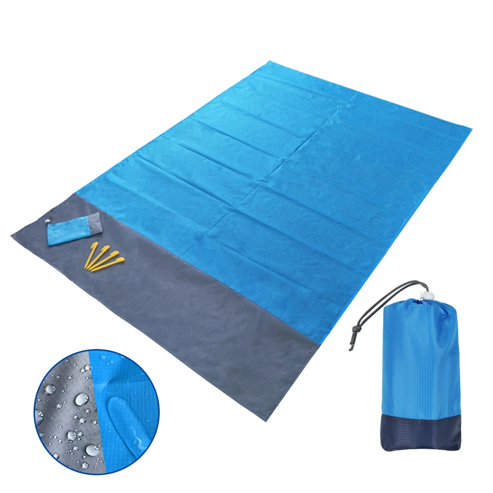 2*2.1M Portable Outdoor Camping Mat Waterproof Beach Blanket Foldable Pocket Lightweight Outdoor Picnic Mat Sand Beach Mat
2*2.1M Portable Outdoor Camping Mat Waterproof Beach Blanket Foldable Pocket Lightweight Outdoor Picnic Mat Sand Beach Mat