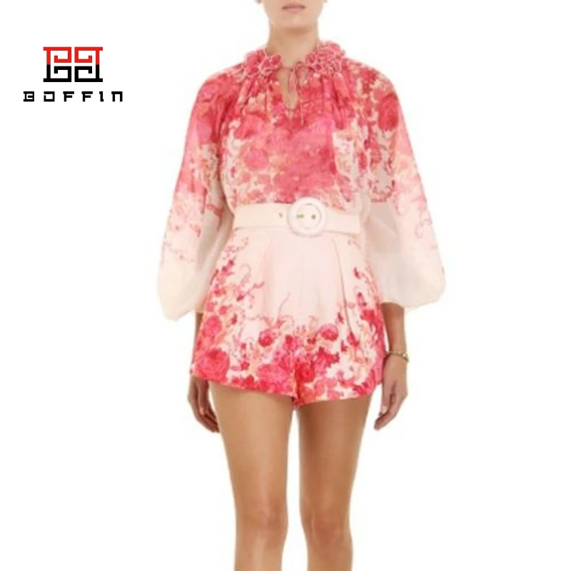 BOFFIN Fashion Two Piece Set Summer Outfits For Women 2023 Long Sleeve Shirt Casual Shorts Women's Suit
BOFFIN Fashion Two Piece Set Summer Outfits For Women 2023 Long Sleeve Shirt Casual Shorts Women's Suit