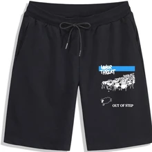 Lectro Mens Minor Threat Hard Core Punk Band Shorts Fashion Black Cotton Men Shorts Pure cotton Leisure Summer Man shorts Men S