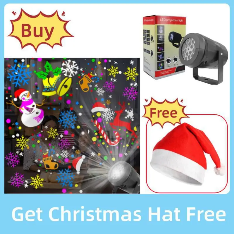 LED Snowflake Projector Lights 16 Patterns Christmas Projection Waterproof Outdoor Lamp Snow Spotlight Christmas Decoration 
LED Snowflake Projector Lights 16 Patterns Christmas Projection Waterproof Outdoor Lamp Snow Spotlight Christmas Decoration