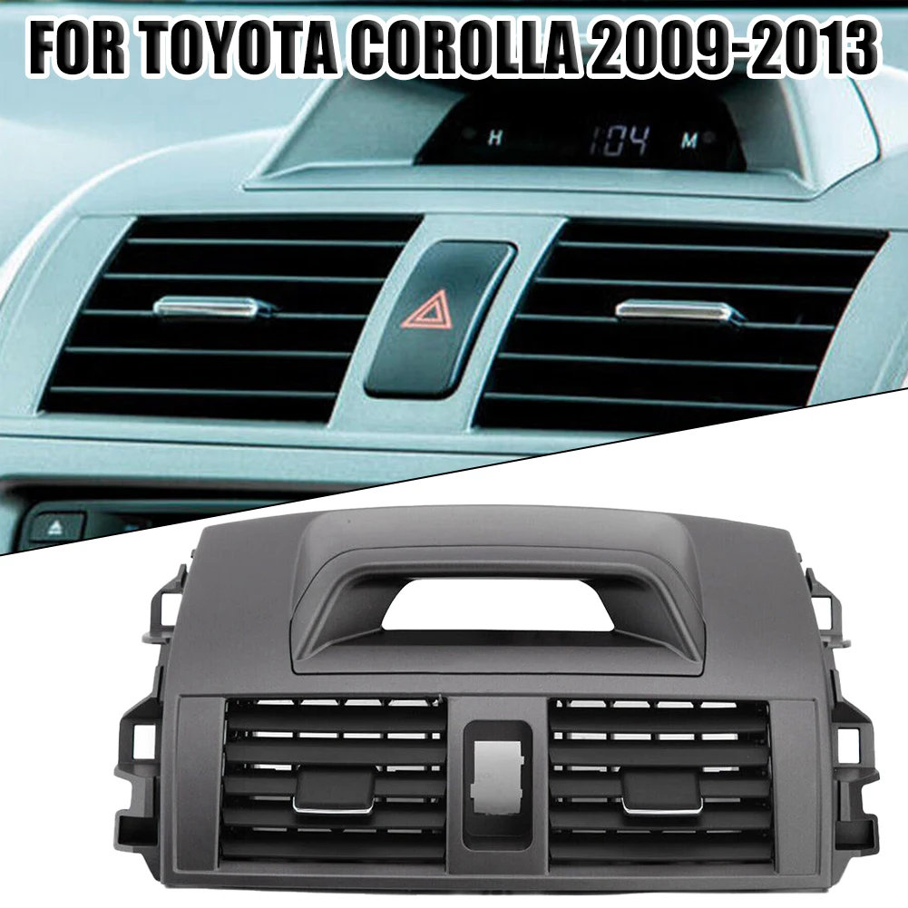 Новый центральный выход A/C, вентиляционная панель для Toyota Corolla 2009 2010-2013, центральный сменный выход, аксессуары
Новый центральный выход A/C, вентиляционная панель для Toyota Corolla 2009 2010-2013, центральный сменный выход, аксессуары