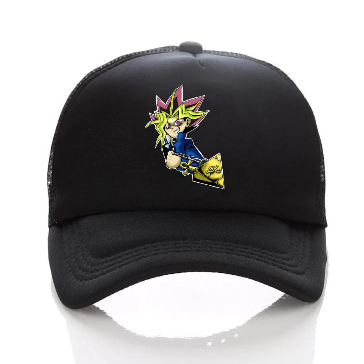 Аниме Yu-Gi-Oh! Мультяшная бейсболка для подростков, Хлопковая мужская и женская летняя бейсболка с сеткой для отца, Кепка-тракер для мальчиков,...
Аниме Yu-Gi-Oh! Мультяшная бейсболка для подростков, Хлопковая мужская и женская летняя бейсболка с сеткой для отца, Кепка-тракер для мальчиков,...