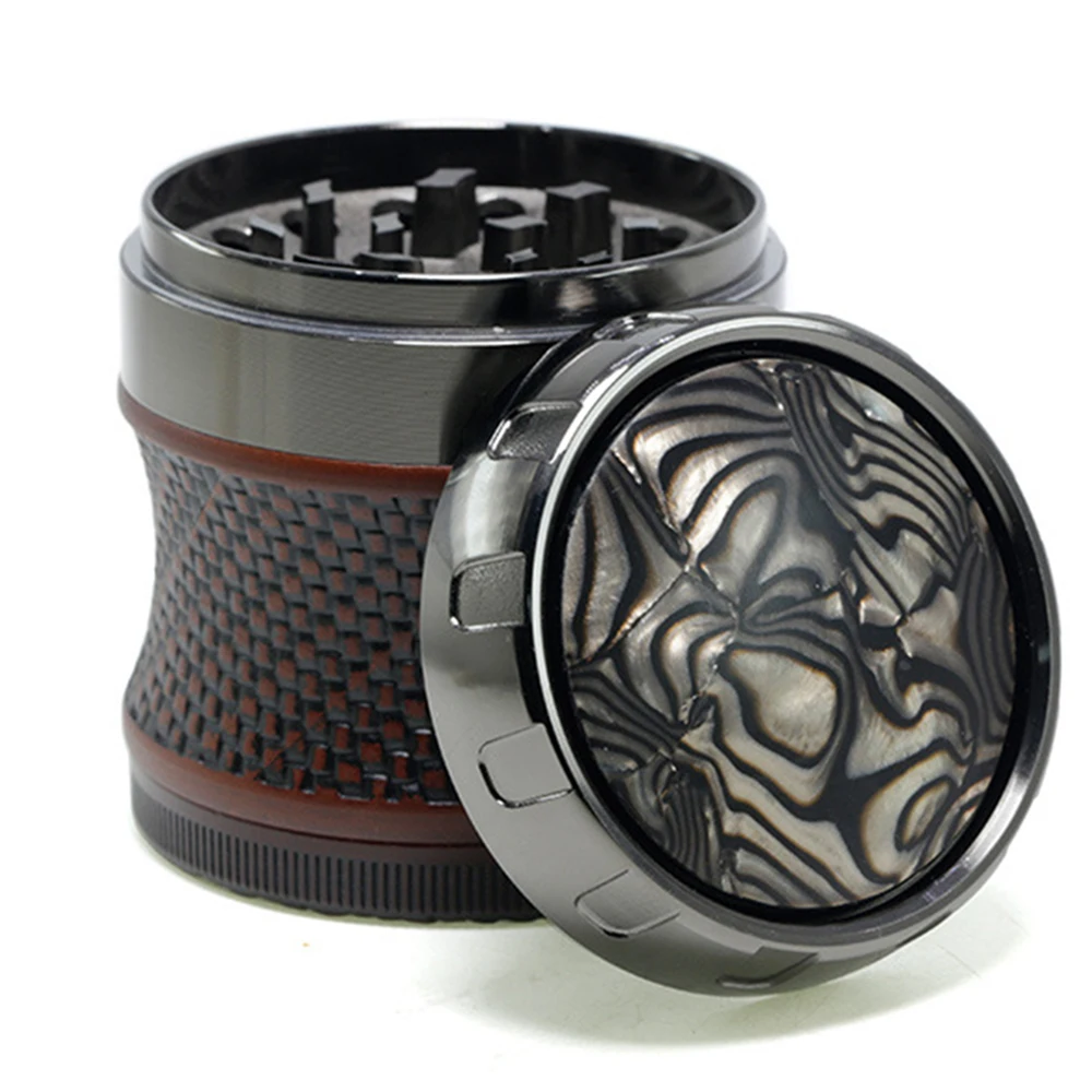 New Crusher Herb Grinder 4 Layer Mesh Drum Style Zinc Alloy 63mm Diameter Mills Tobacco Crucher Hierba 
New Crusher Herb Grinder 4 Layer Mesh Drum Style Zinc Alloy 63mm Diameter Mills Tobacco Crucher Hierba