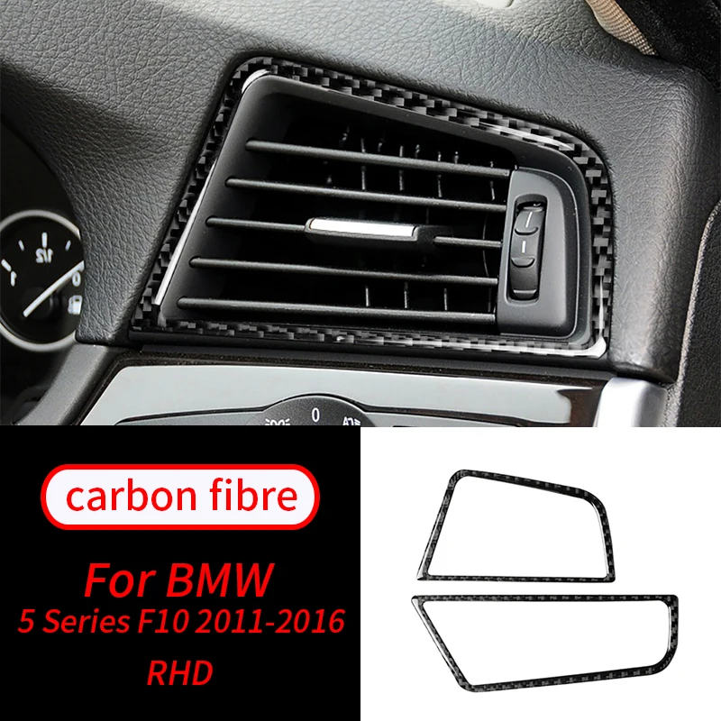 For BMW 5 Series F10 11-16 Real Carbon Fiber Center Left Right Air Vent Outlet Instrument Panel Air Outlet Frame Trim
For BMW 5 Series F10 11-16 Real Carbon Fiber Center Left Right Air Vent Outlet Instrument Panel Air Outlet Frame Trim