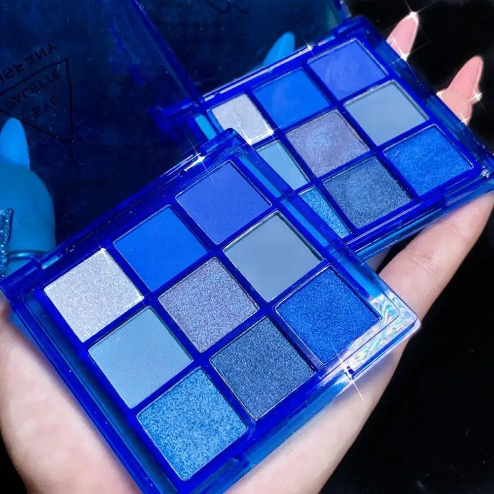9 Colors Blue Blood Eyeshadow Makeup Pallete Matte Eye Palette Eyeshadow Shine Diamond Shadow Neon Yellow Shimmer Palette B I1W2
9 Colors Blue Blood Eyeshadow Makeup Pallete Matte Eye Palette Eyeshadow Shine Diamond Shadow Neon Yellow Shimmer Palette B I1W2
