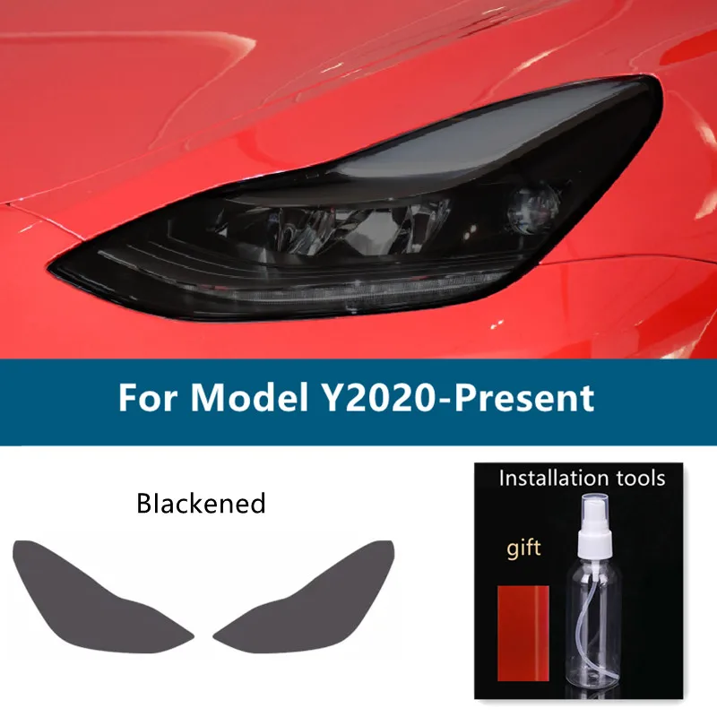 For Tesla Model Y 2020 Car Headlight Tint Smoked Black Protective Film Taillight Clear TPU Sticker Accessories
For Tesla Model Y 2020 Car Headlight Tint Smoked Black Protective Film Taillight Clear TPU Sticker Accessories