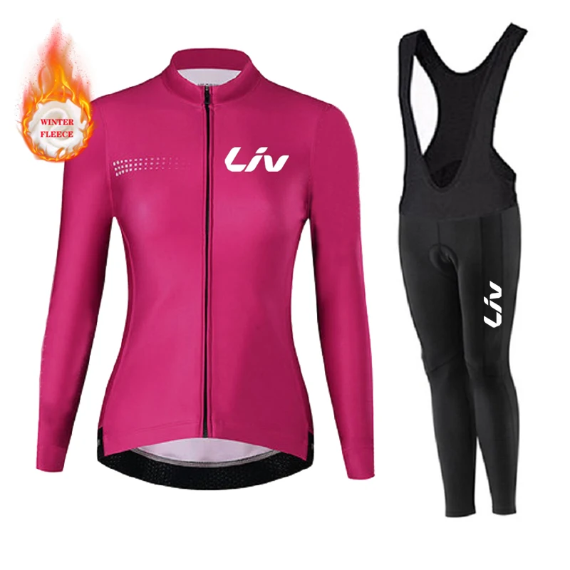 Woman Cycling Clothing Winter Thermal Fleece Bicycle Liv Cycling Jersey Set Lady Ropa Ciclismo Long Sleeve Mountain Bike Clothes
Woman Cycling Clothing Winter Thermal Fleece Bicycle Liv Cycling Jersey Set Lady Ropa Ciclismo Long Sleeve Mountain Bike Clothes