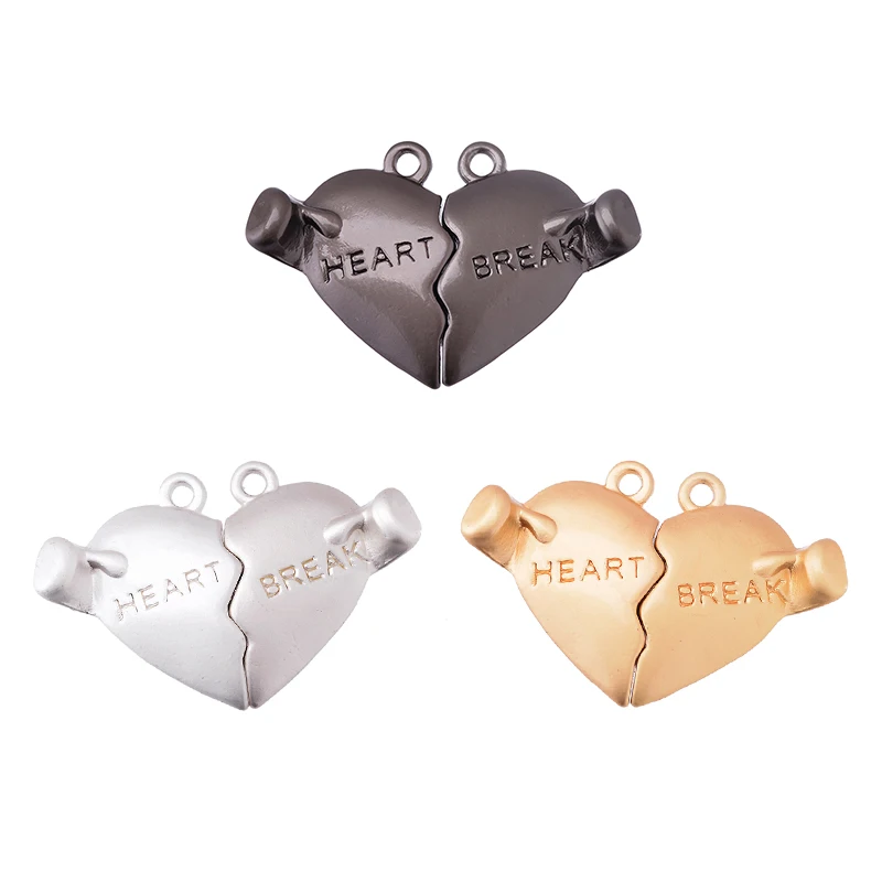 5Pcs/Set Fashion Design Heart Magnetic Buckle Couple Pendant for Necklace Bracelet Key Ring DIY Jewelry Making Supplies Gift
5Pcs/Set Fashion Design Heart Magnetic Buckle Couple Pendant for Necklace Bracelet Key Ring DIY Jewelry Making Supplies Gift
