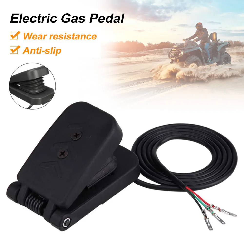 Accelerator Throttle Pedal Speed Control Brake Pedal for Kids Go Kart Children Car Scooter Electric Tricycle Accessories 1m Wire
Accelerator Throttle Pedal Speed Control Brake Pedal for Kids Go Kart Children Car Scooter Electric Tricycle Accessories 1m Wire