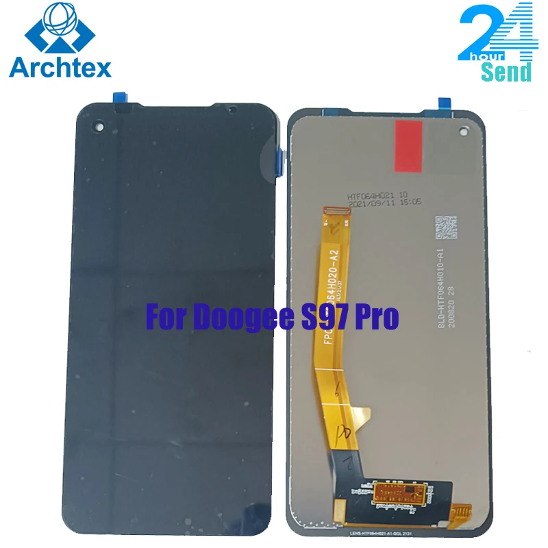 Для нового Оригинального Doogee S97 Pro ЖК-дисплей + кодирующий преобразователь сенсорного экрана в сборе LCD + сенсорный дигитайзер 6,39 дюйма + инст...
Для нового Оригинального Doogee S97 Pro ЖК-дисплей + кодирующий преобразователь сенсорного экрана в сборе LCD + сенсорный дигитайзер 6,39 дюйма + инст...