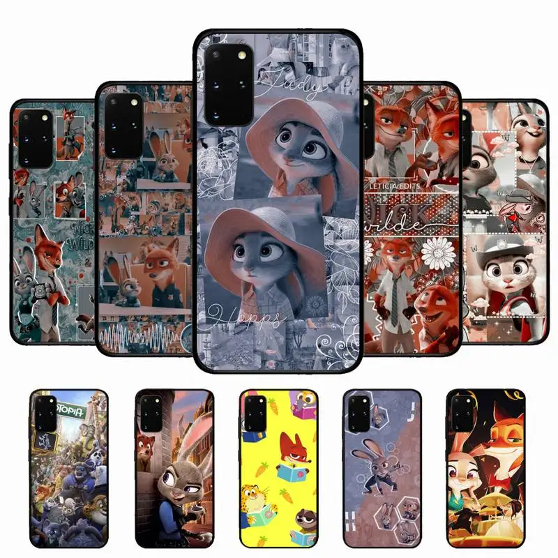 Disney Cartoon Zootopia Phone Case for Samsung S21 S10 Lite S20 Ultra S9 S8 Plus S7 S6 edge S5 cover
Disney Cartoon Zootopia Phone Case for Samsung S21 S10 Lite S20 Ultra S9 S8 Plus S7 S6 edge S5 cover