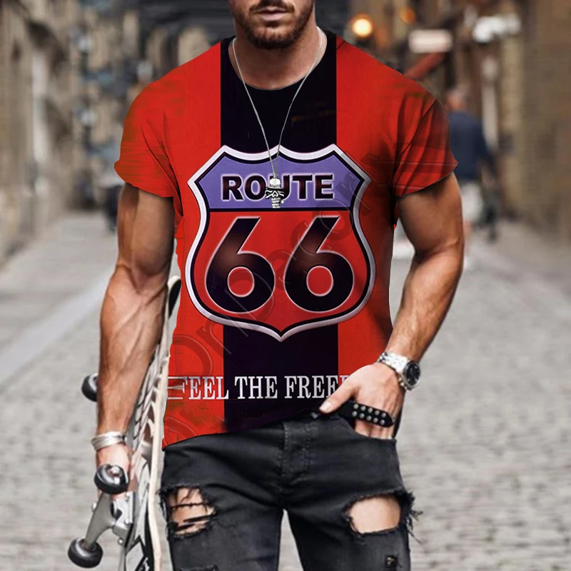 Fashion Retro 66 Letter 3D Printing Men's T-Shirt Summer Short Sleeve O-Neck Top Street Trend XSS--6XL
Fashion Retro 66 Letter 3D Printing Men's T-Shirt Summer Short Sleeve O-Neck Top Street Trend XSS--6XL
