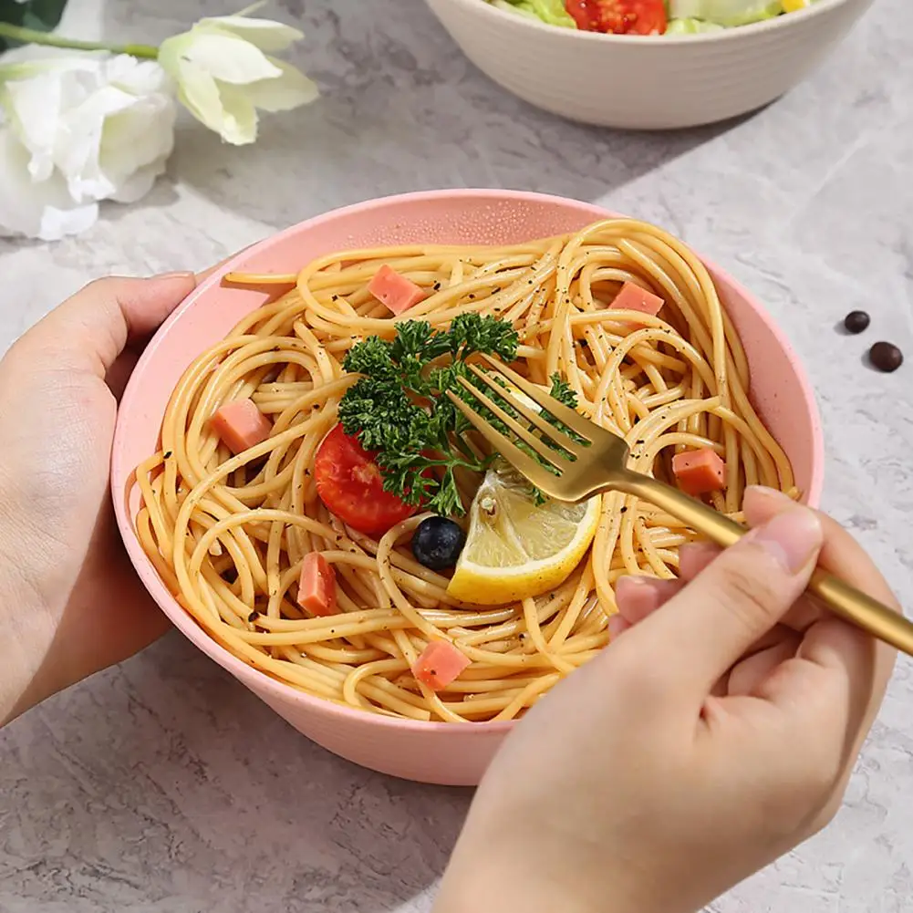 Ramen Bowl Simple Portable BPA Free Round Japanese Ramen Bowl Kitchen Accessories Noodle Bowl Soup Bowl
Ramen Bowl Simple Portable BPA Free Round Japanese Ramen Bowl Kitchen Accessories Noodle Bowl Soup Bowl
