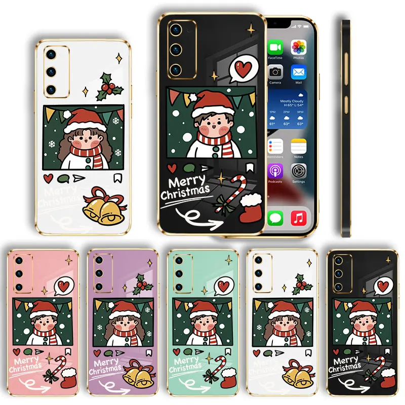Plating Case For Samsung Galaxy S22 S21 S20 FE Ultra S10 Plus Note 20Ultra 10Lite M62 M53 M32 Merry Christmas Love Girl Boy
Plating Case For Samsung Galaxy S22 S21 S20 FE Ultra S10 Plus Note 20Ultra 10Lite M62 M53 M32 Merry Christmas Love Girl Boy