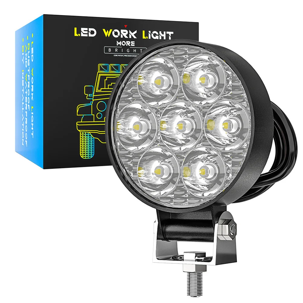 1/2/4Pcs 42W LED Work Light 2.5Inch Square Round LED Pod 9-80V 7LED Spot Light Driving Fog Light For Off-Road SUV Truck Boat
1/2/4Pcs 42W LED Work Light 2.5Inch Square Round LED Pod 9-80V 7LED Spot Light Driving Fog Light For Off-Road SUV Truck Boat
