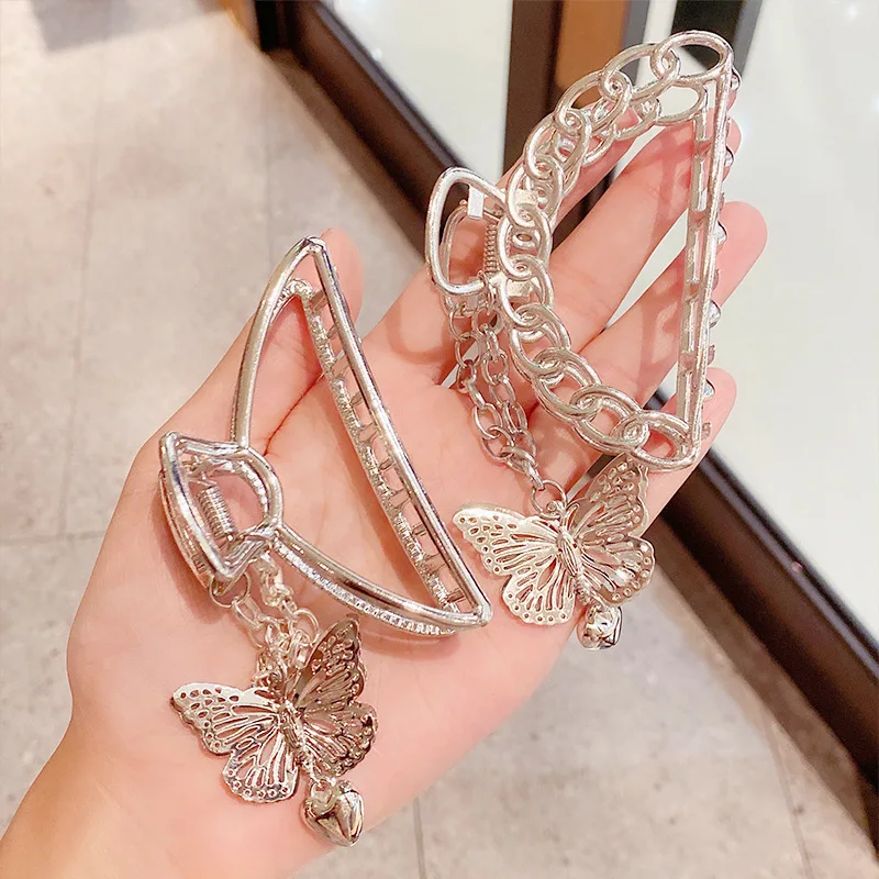 Hollow Out Butterfly Heart Tassel Hair Pins for Women Girl Vintage Metal Silver Color Harajuku Hair Clip Jewelry Accessories New
Hollow Out Butterfly Heart Tassel Hair Pins for Women Girl Vintage Metal Silver Color Harajuku Hair Clip Jewelry Accessories New