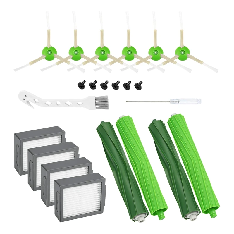 Сменный комплект основной щетки для Irobot Roomba I Series I7 + I7 Plus E5 E6, аксессуары для пылесоса
Сменный комплект основной щетки для Irobot Roomba I Series I7 + I7 Plus E5 E6, аксессуары для пылесоса