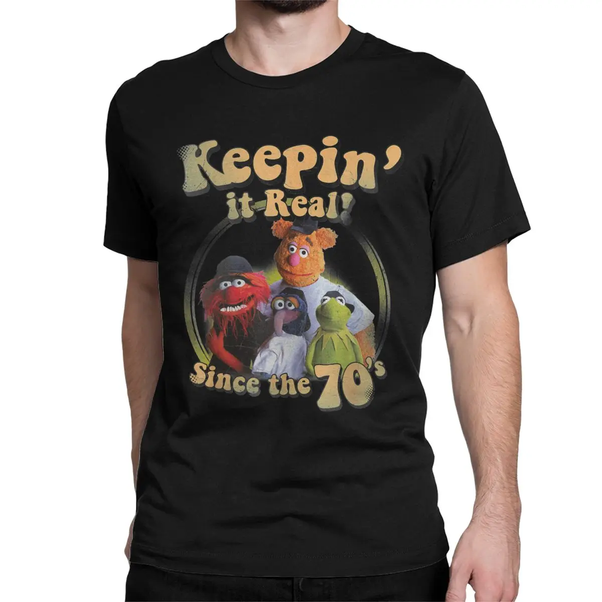 Футболки Muppets Keepin It с реальным графическим рисунком, новинка, футболки из чистого хлопка с коротким рукавом, Улица Сезам, футболки с круглым ...
Футболки Muppets Keepin It с реальным графическим рисунком, новинка, футболки из чистого хлопка с коротким рукавом, Улица Сезам, футболки с круглым ...