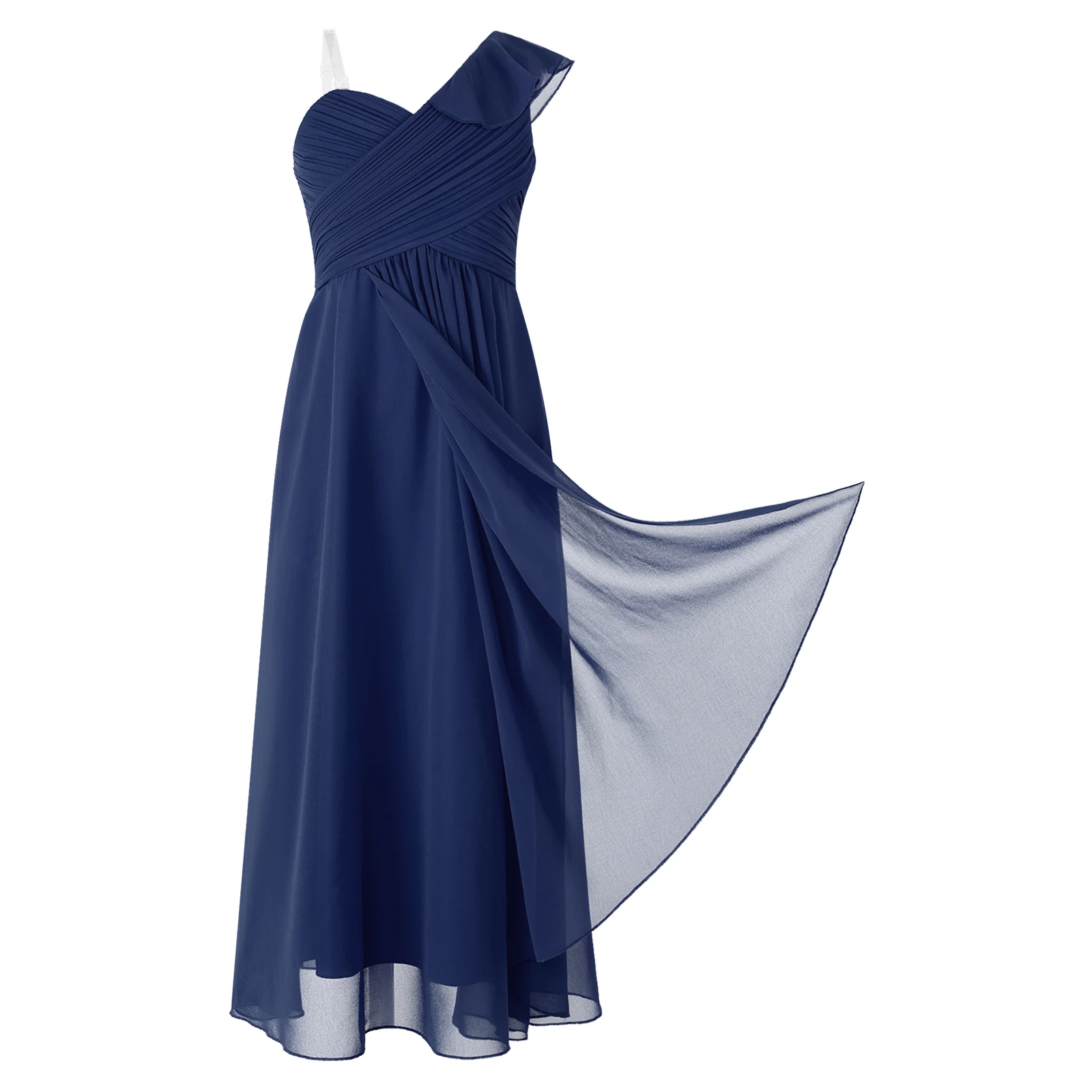 Kids Girls Party Dress Sweetheart Flattering Ruched Ruffle Asymmetrical Chiffon Maxi Dress Formal Evening Wedding Party Clothes
Kids Girls Party Dress Sweetheart Flattering Ruched Ruffle Asymmetrical Chiffon Maxi Dress Formal Evening Wedding Party Clothes