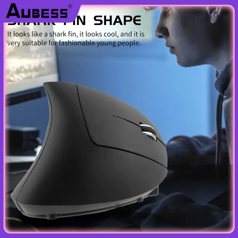 

Vertical Mice Charging Upright Mouse Right Hand Gaming Vertical Mouse Mouse For Pc Laptop Office Home Ergonomic 2.4g Usb 1600dpi