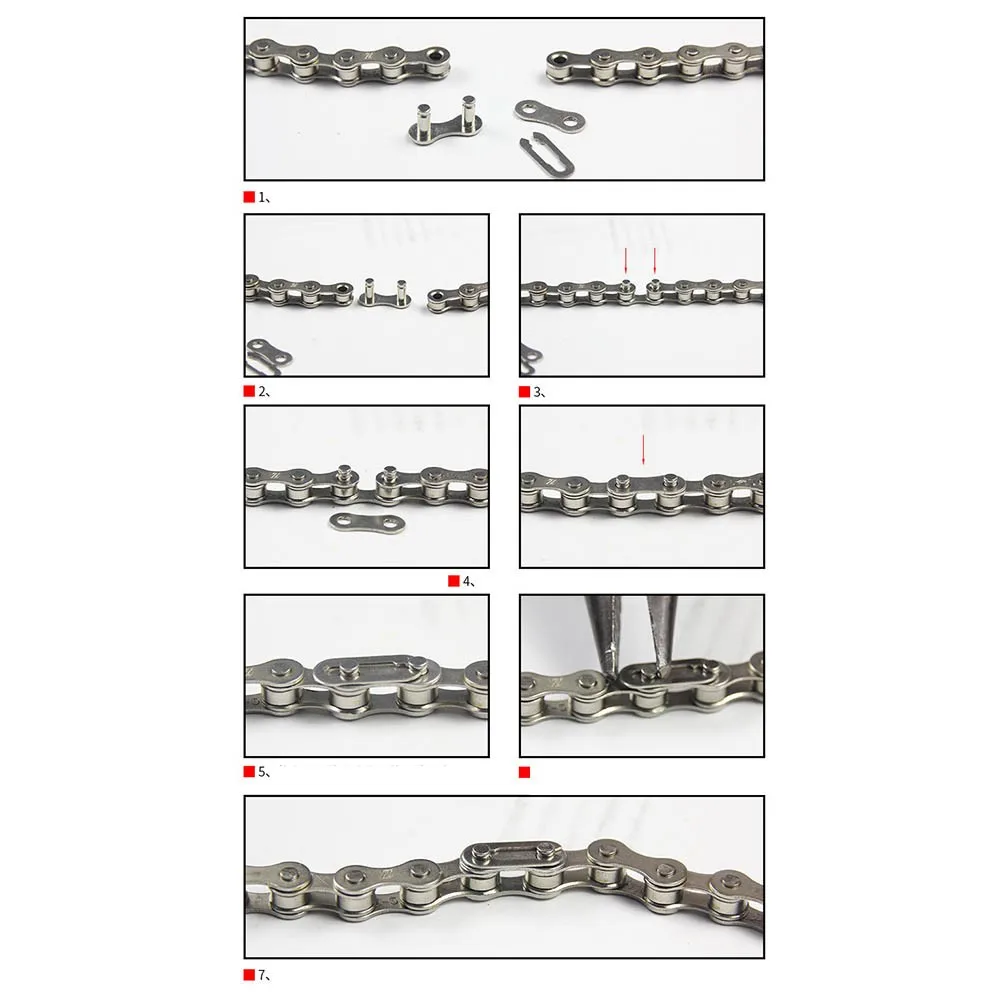 Part Chain Master Link Steel Accessories Bicycle Bike Practical Single Speed Chain Connector Master Links Quick
Part Chain Master Link Steel Accessories Bicycle Bike Practical Single Speed Chain Connector Master Links Quick