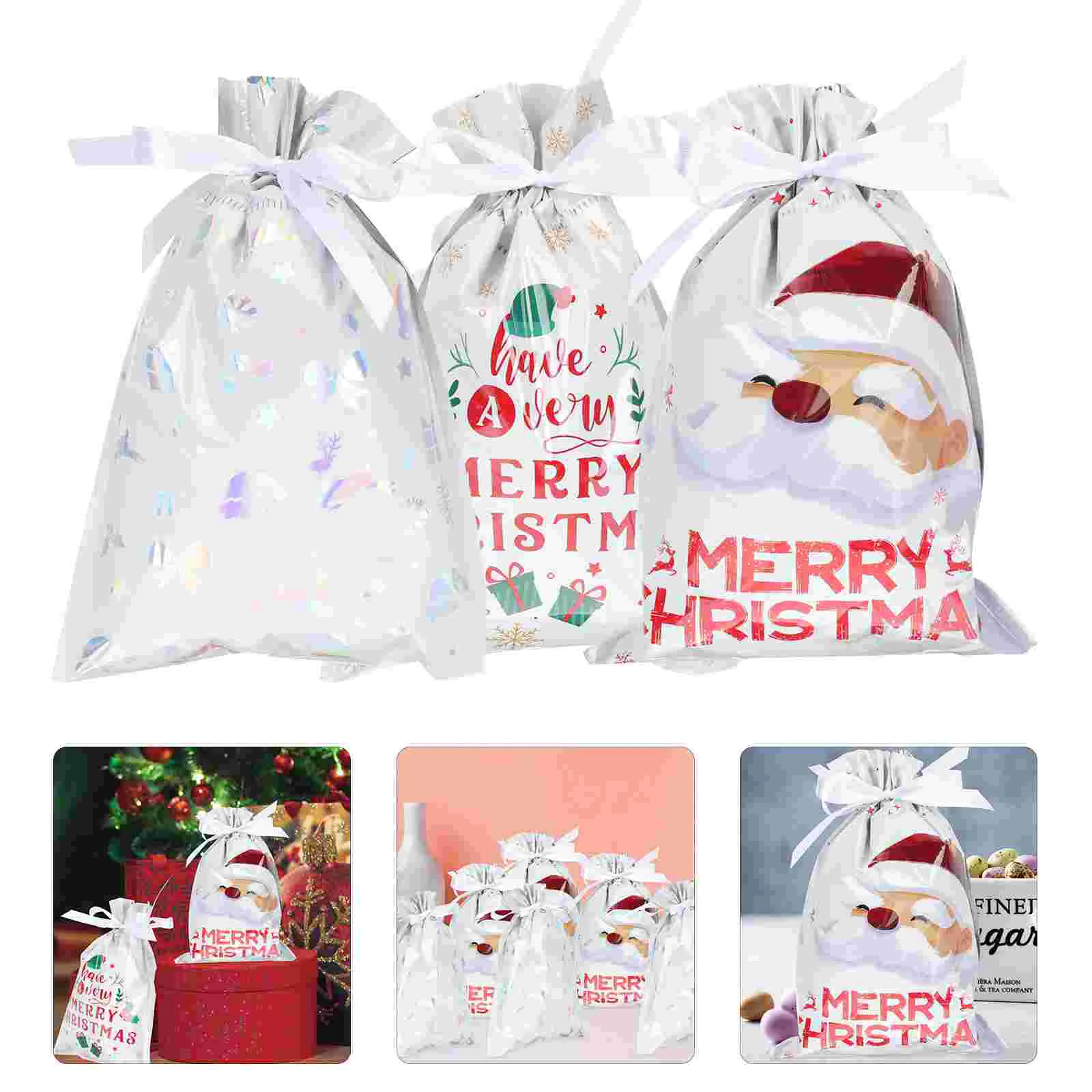 12pcs Christmas Decorations Bags Christmas Treat Bags Candy Goodies Bags Drawstring Gift Bags Party Favor Bags
12pcs Christmas Decorations Bags Christmas Treat Bags Candy Goodies Bags Drawstring Gift Bags Party Favor Bags