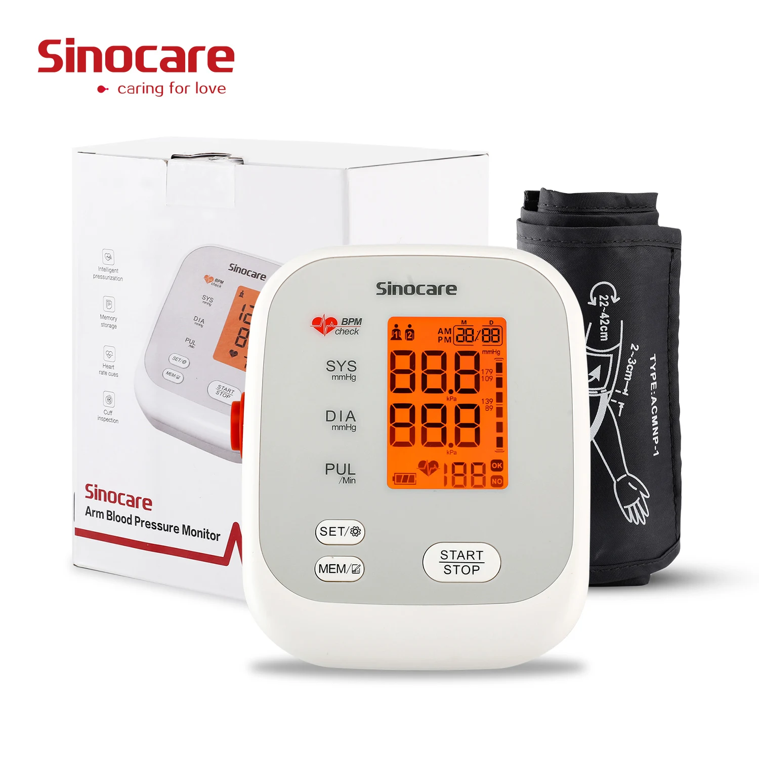 Sinocare прибор для измерения артериального давления, Тензиометр, верхняя рука, автоматический цифровой прибор для измерения артериального да...
Sinocare прибор для измерения артериального давления, Тензиометр, верхняя рука, автоматический цифровой прибор для измерения артериального да...