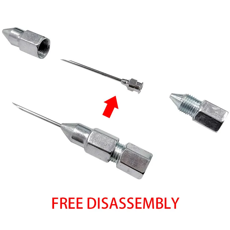 10PCS 26mm Stainless Steel Needle Adapter Grease Gun Needle Greaser Needle Bearing Gimbal Butter Needle Lubricator Tip
10PCS 26mm Stainless Steel Needle Adapter Grease Gun Needle Greaser Needle Bearing Gimbal Butter Needle Lubricator Tip